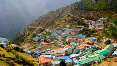 Namche bazar in everest