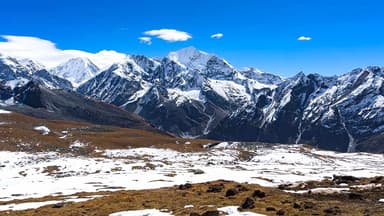 Langtang during the janauary