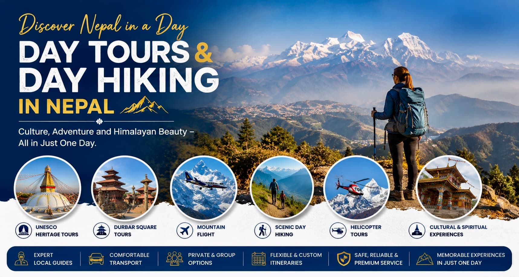 Day Tours & Day Hiking in Nepal