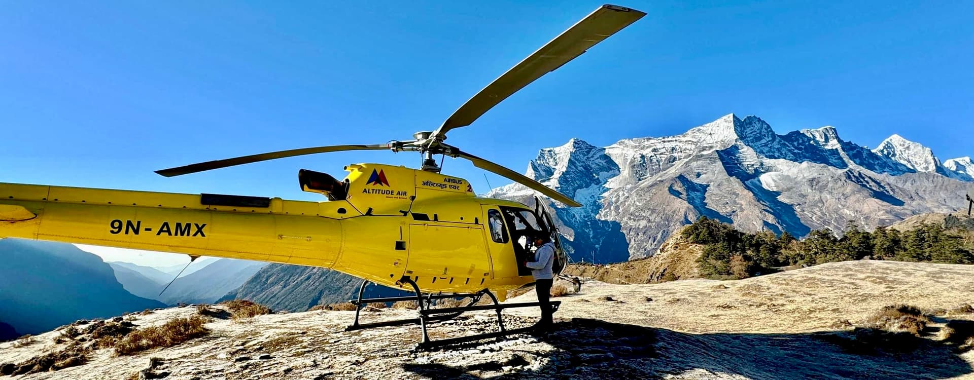 Helicopter Return Treks in Nepal