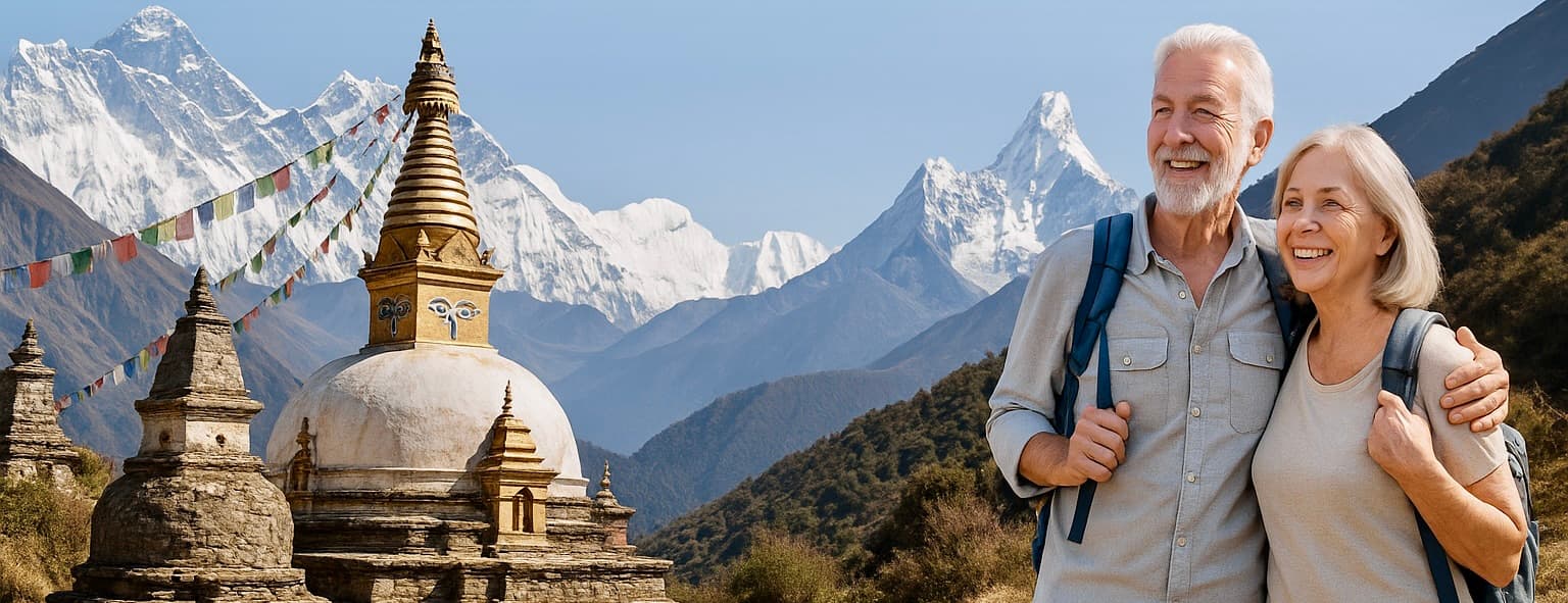 Nepal Luxury Tours for Seniors & Easy Travelers
