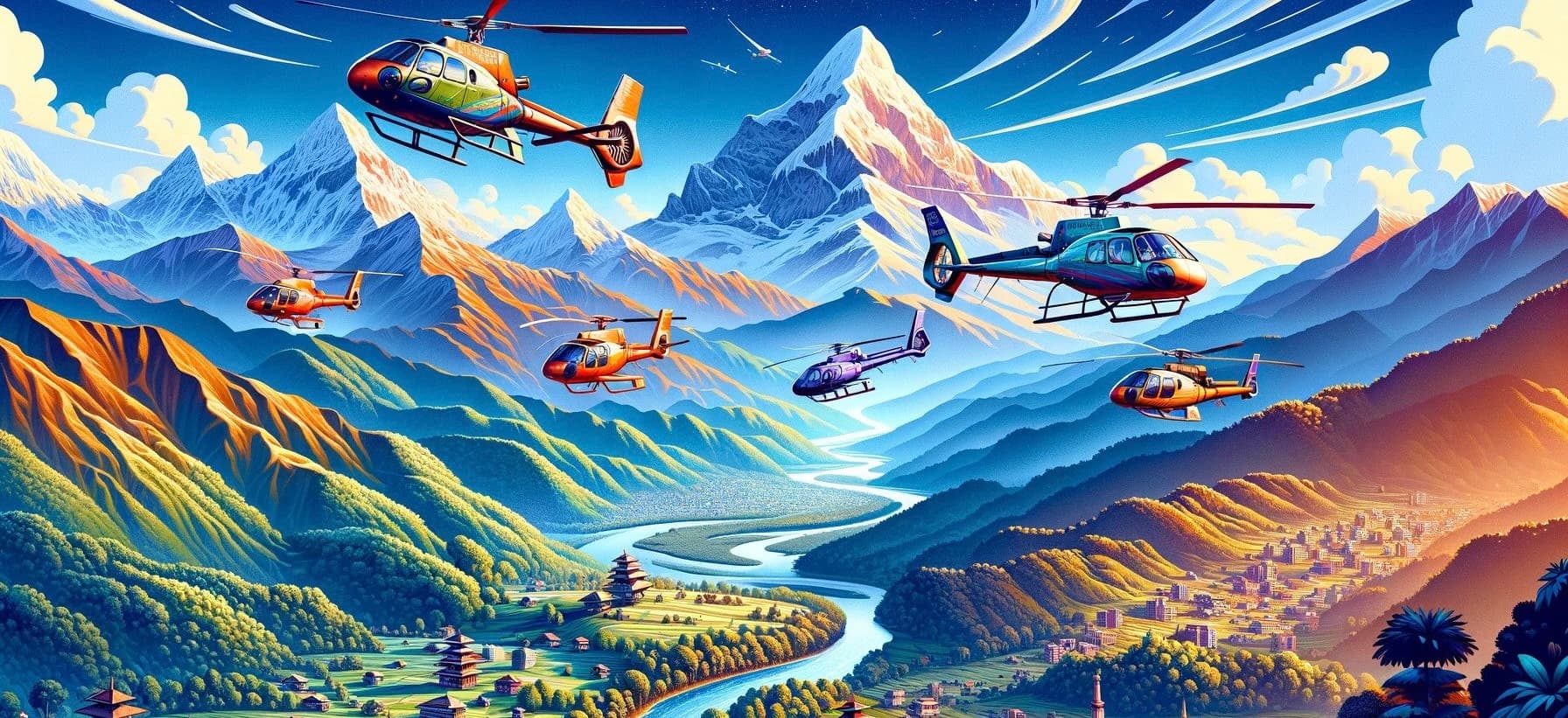 5 Best Helicopter Tour Packages in Nepal