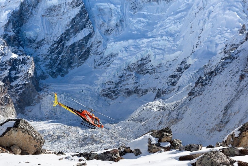 Cost for Helicopter Tour in Nepal