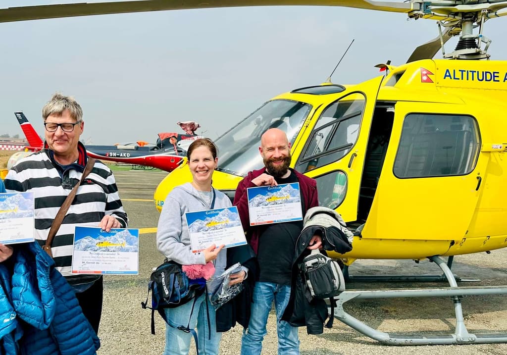5 Best Helicopter Tour Packages in Nepal