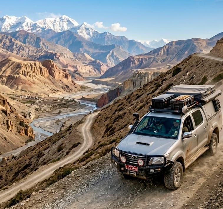Luxury Upper Mustang Jeep Tour – 11 Days