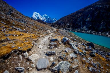 Trek from Tengboche to Dingboche 3