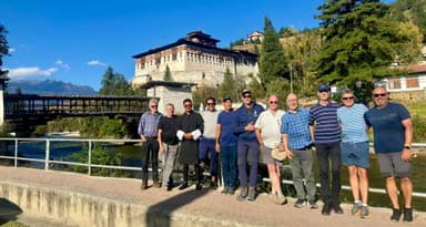 Rinpung Dzong fortress in Paro, Bhutan