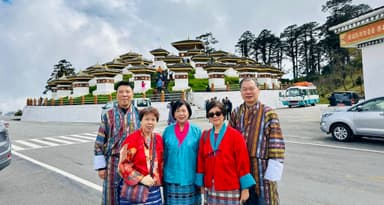 Dochula Pass in Bhutan