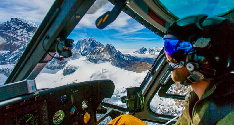 Everest Landing Heli tour