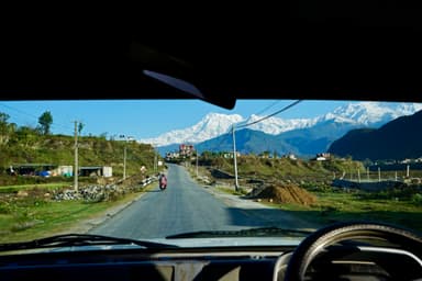 Drive from Pokhara to Nayapul 4