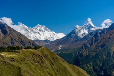 Namche Bazaar to Pangboche 1