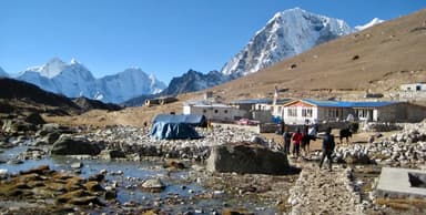 Trek from Dingboche to Lobuche 7