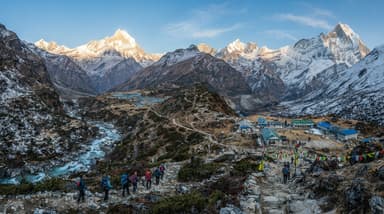 Trek from Deurali to ABC