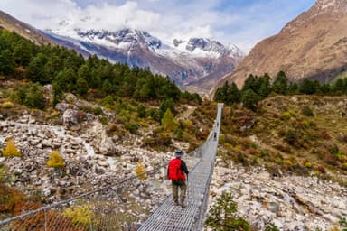 Trek from Deng to Namrung 1