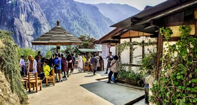 Tiger's Nest Monastery (Paro Taktsang) in Bhutan