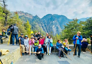 Hike in Bhutan Paro Taktsang monastery