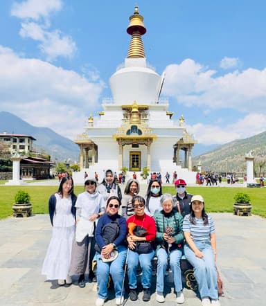 National Memorial Chorten in Thimphu, Bhutan