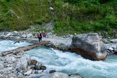 Ghandruk to Landruk 1