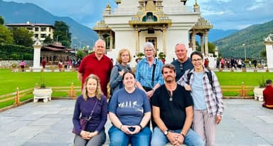 Memorial Chorten in Thimphu, Bhutan
