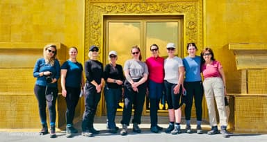 gilded monument in Bhutan