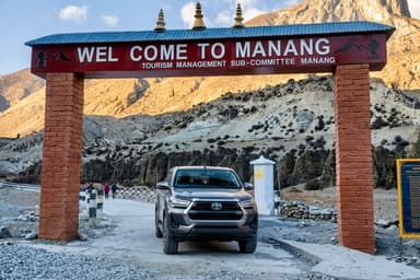 Drive from Chame to Bhartang – Green Lake – Manang 4