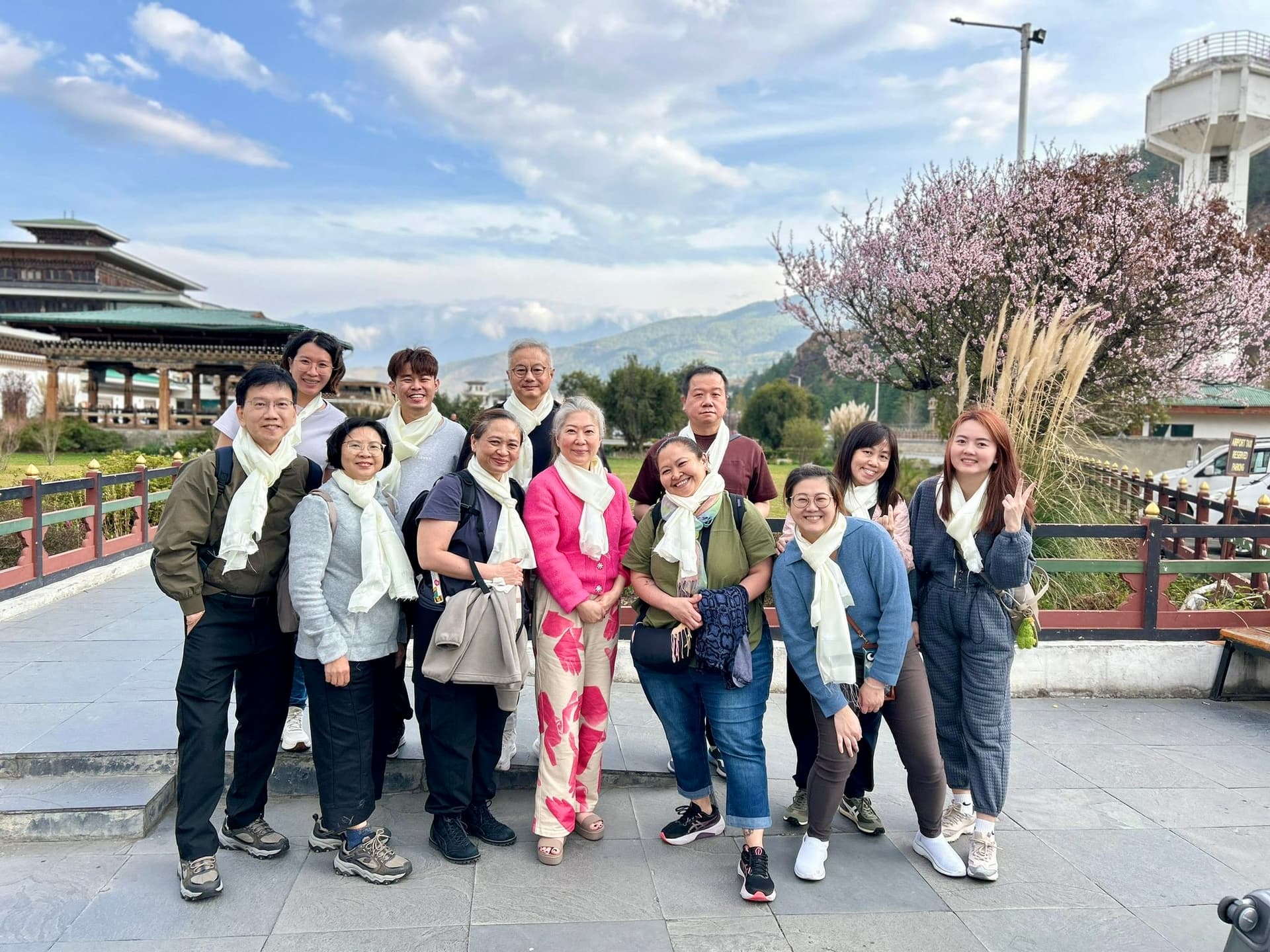 Dzong in Thimphu or Paro