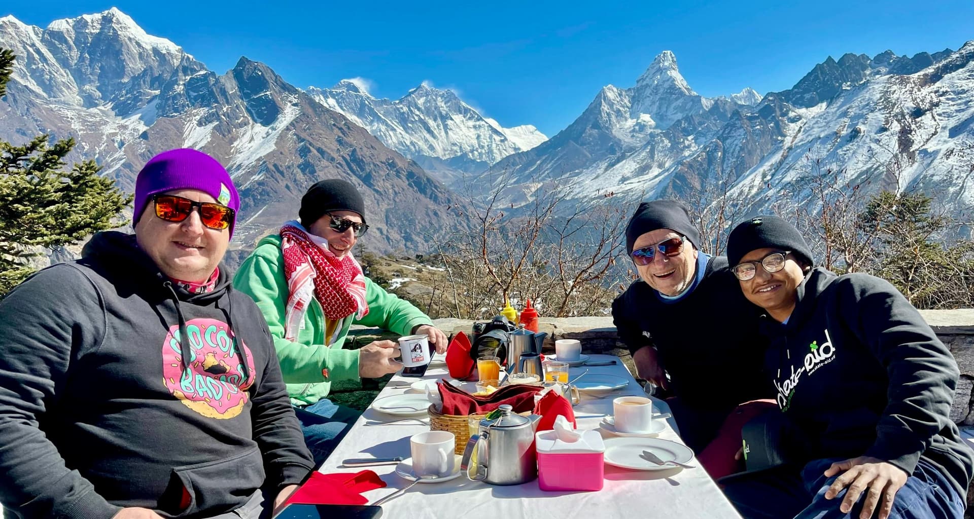 Breakfast at Evrest View Hotel