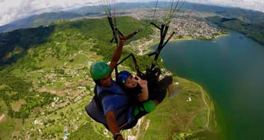 Tendam Paragliding in Pokhara