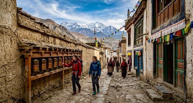 Kagbeni via Muktinath