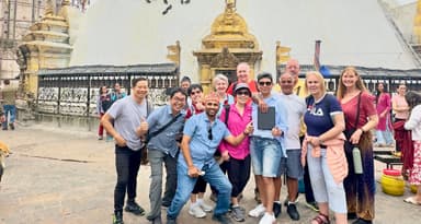 Boudhanath Stupa in Nepal.