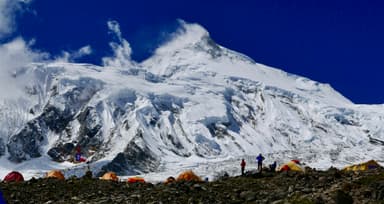 Manaslu From BC GC