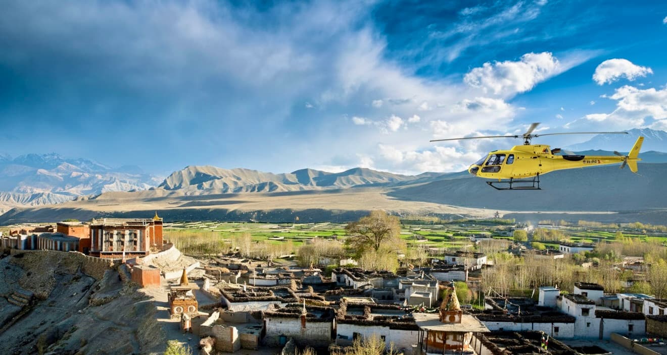 Upper Mustang Luxury Heli Trek 7