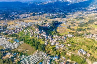 Helicopter Flight from Kathmandu to Dhulikhel 2