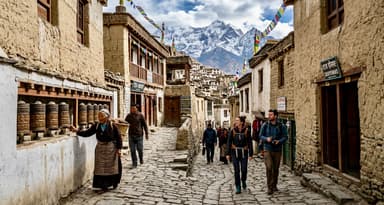 Kagbeni via Muktinath