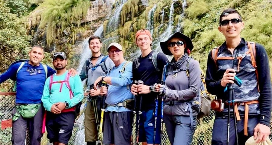 Annapurna BAse Camp Trek group