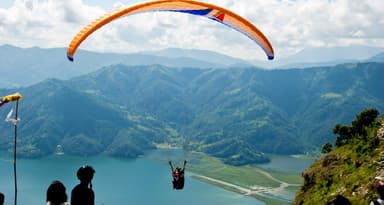 Paragliding In Pokhara