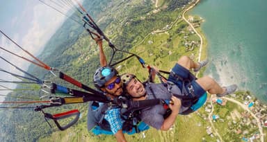 Paragliding In Pokhara