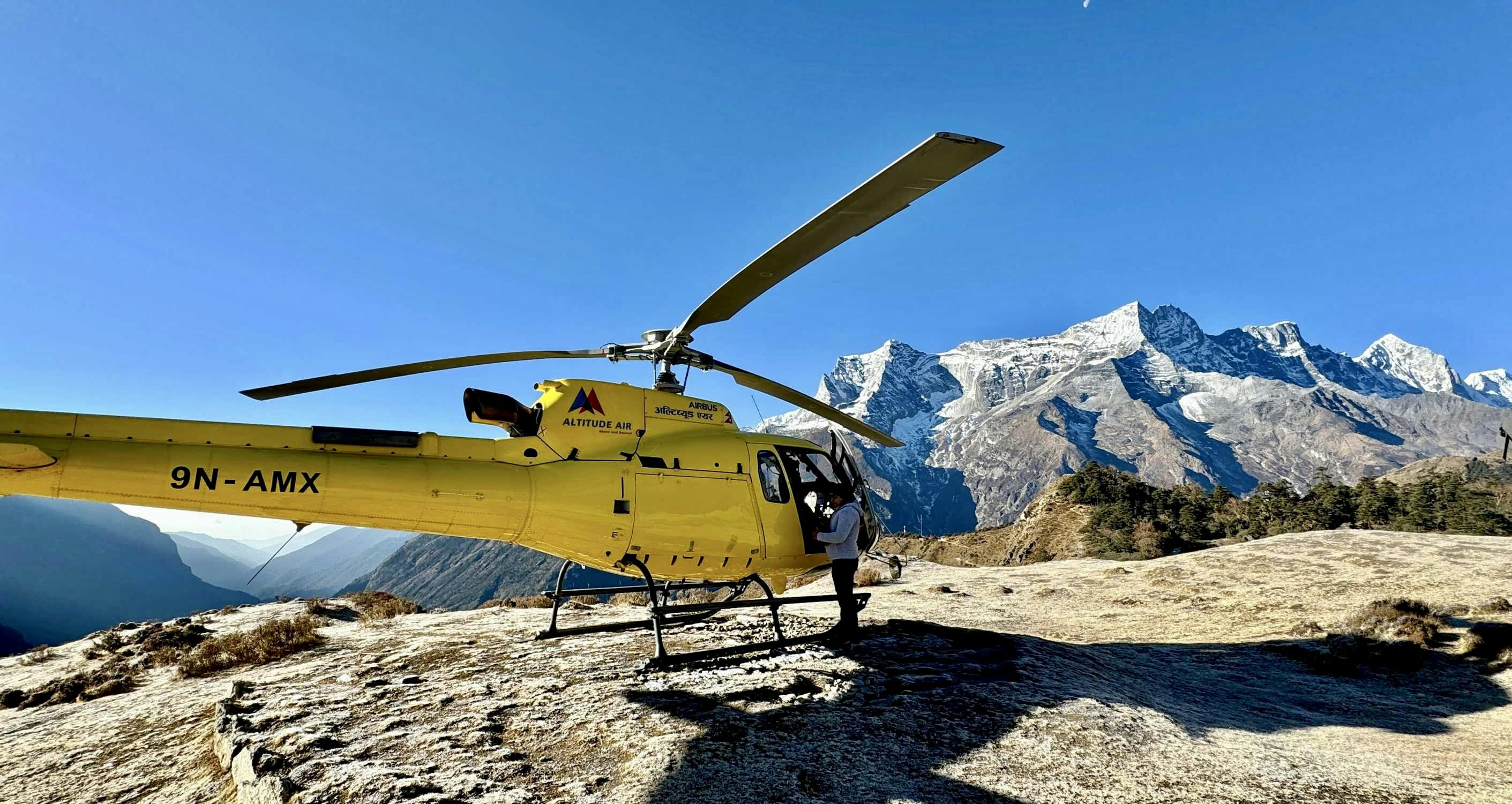 Everest Base Camp Helicopter Return Trek - 10 Days
