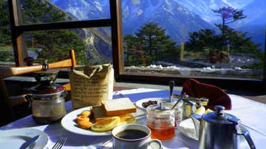Breakfast in Hotel Everest View