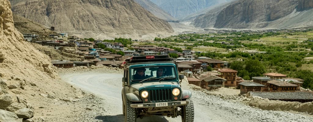 A complete information on Upper Mustang Jeep Tour