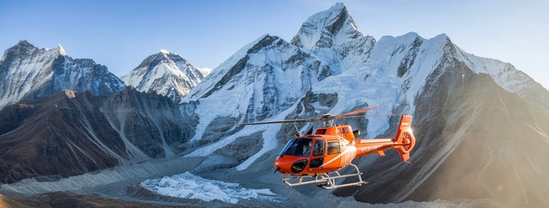Everest Base Camp Helicopter Tour with Landings at Kala Patthar and Gokyo Lake