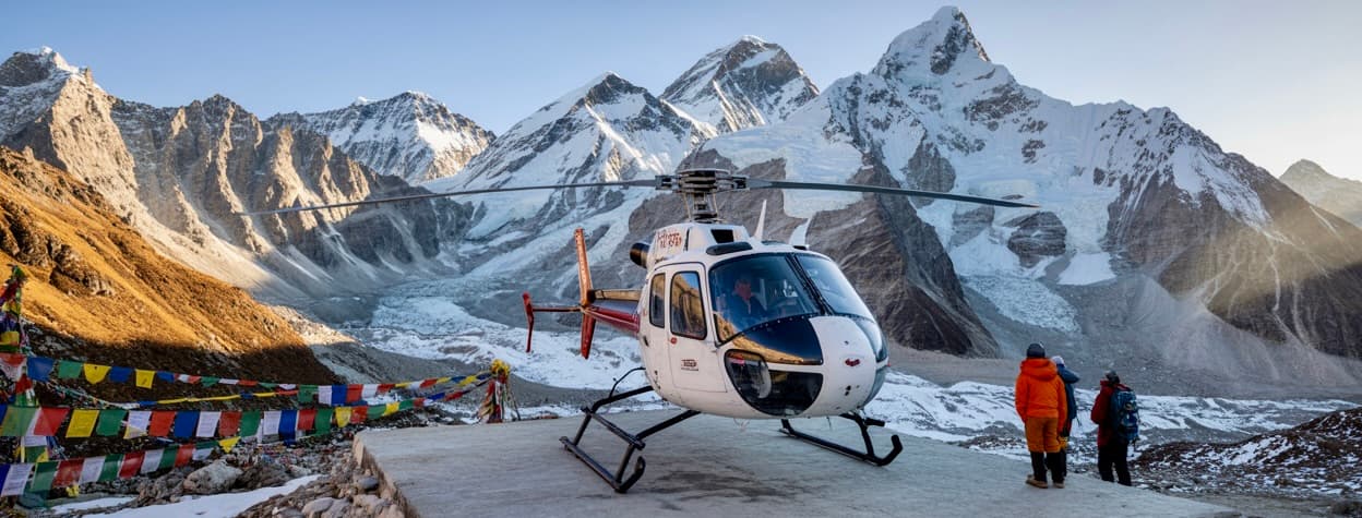 Everest Base Camp Trek with Helicopter Return