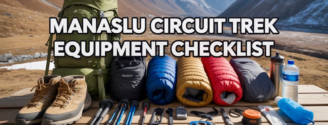 Manaslu Circuit Trek Equipment Checklist