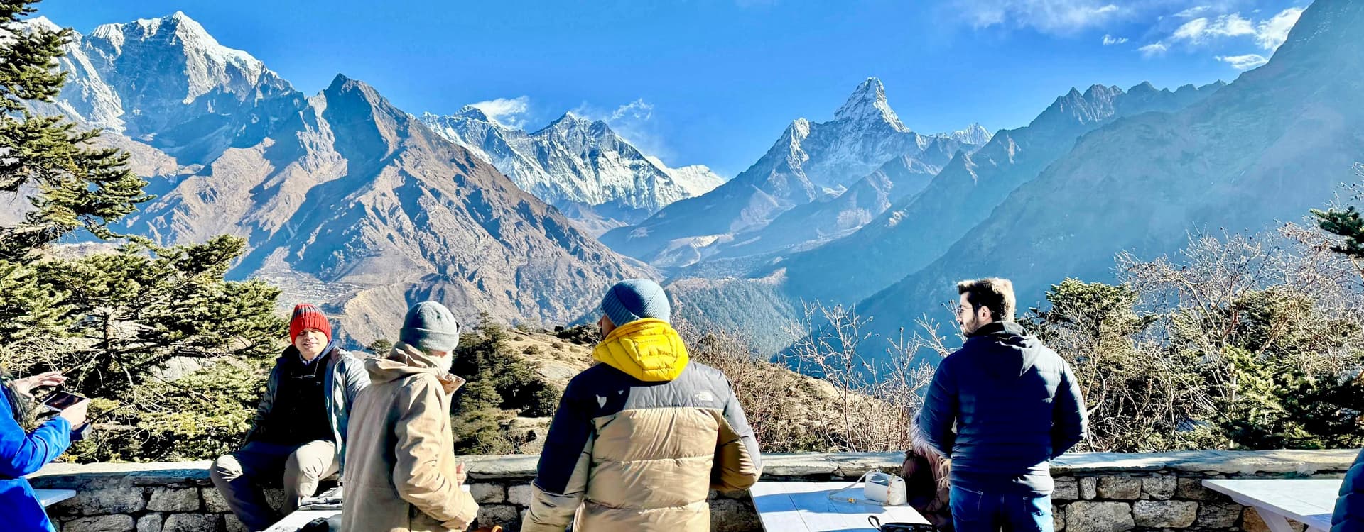 View of Everest from Kathmandu