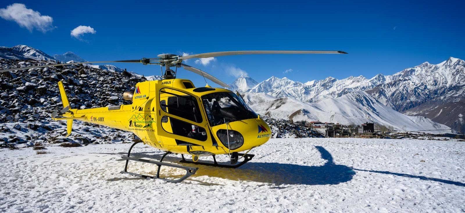 What to expect from Helicopter tour in Nepal