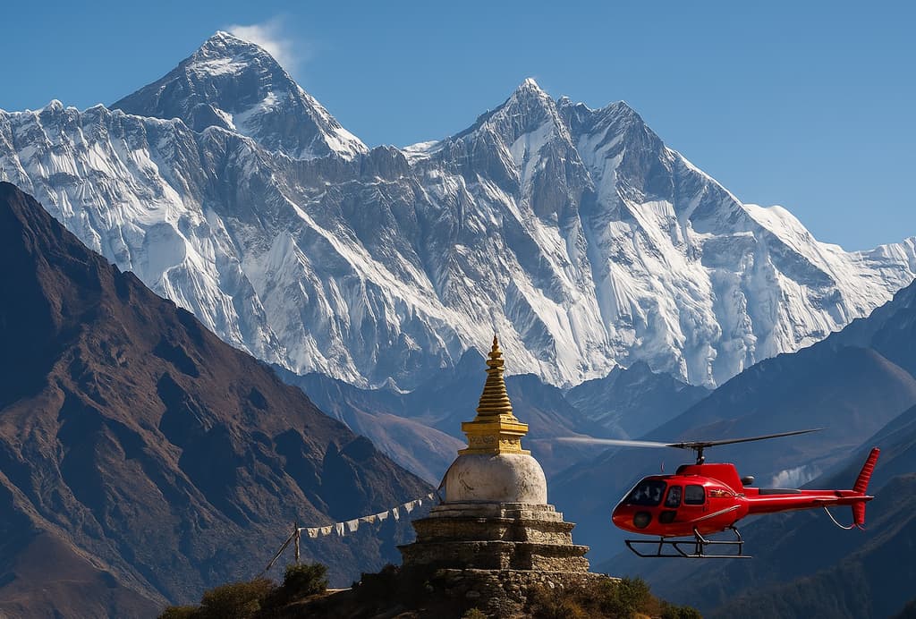 Helicopter Return Treks in Nepal