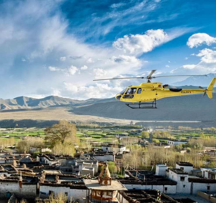 Upper Mustang Luxury Trek and Lo Manthang Helicopter Tour - 13 Days