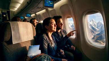 Travelers looking at Himalayan p… 202607052127