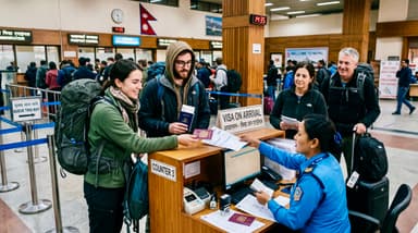 Arrival Travellers arriving Kathmandu Ai… 2K 202607050928