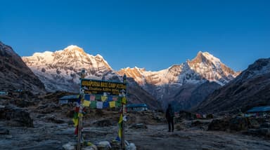 Trek from Annapurna Base Camp